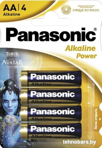 Батарейки Panasonic Alkaline Power AA 4 шт. LR6REB/4BPRCDS фото 3