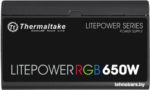 Блок питания Thermaltake Litepower RGB 650W LTP-650AL2NK фото 4