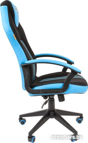 Кресло CHAIRMAN Game 26 (черный/голубой) фото 5