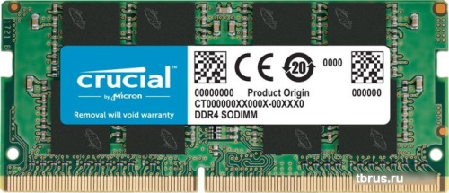 Оперативная память Crucial 8GB DDR4 SODIMM PC4-25600 CT8G4SFRA32A фото 3