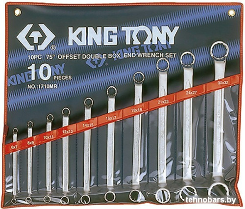 Набор ключей King Tony 1710MR (10 предметов) фото 3