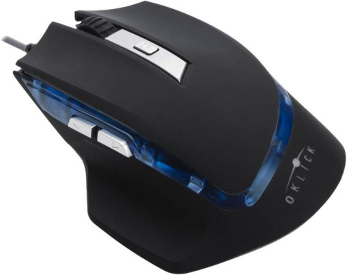 Игровая мышь Oklick 715G Gaming Optical Mouse Black/Blue (754785) фото 4