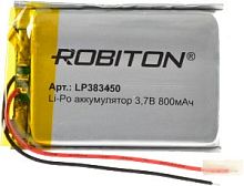 Аккумуляторы Robiton LP383450 800mAh 1 шт.