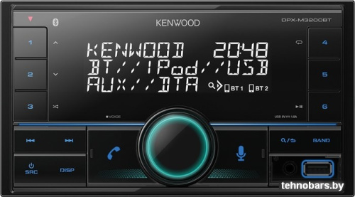 USB-магнитола Kenwood DPX-M3200BT фото 3