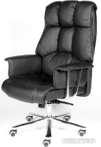 Кресло Norden Президент H-1133-35 leather (кожа, черный) фото 4