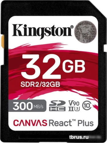 Карта памяти Kingston Canvas React Plus SDHC 32GB фото 3