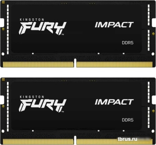 Оперативная память Kingston FURY Impact 2x16 ГБ DDR5 4800 МГц KF548S38IBK2-32 фото 3