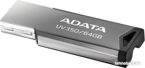 USB Flash A-Data UV350 64GB (серебристый) фото 4