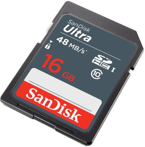 Карта памяти SanDisk Ultra SDHC Class10 16GB [SDSDUNB-016G-GN3IN] фото 5