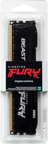 Оперативная память Kingston FURY Beast 4GB DDR3 PC3-12800 KF316C10BB/4 фото 7