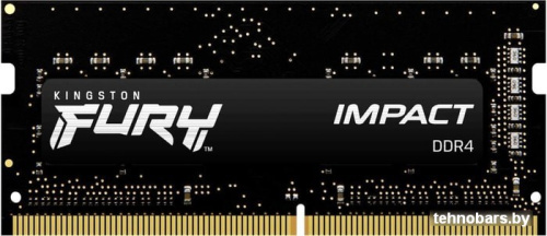 Оперативная память Kingston FURY Impact 16GB DDR4 SODIMM PC4-23400 KF429S17IB/16 фото 3