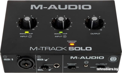 Аудиоинтерфейс M-Audio M-Track Solo фото 4