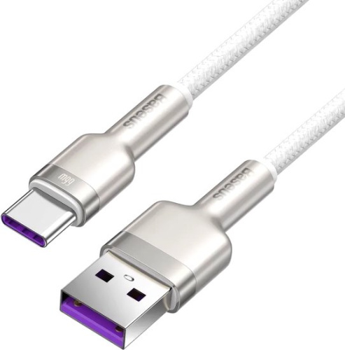 Кабель Baseus USB Type-A - USB Type-C CAKF000202 (2 м, белый) фото 4