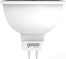 Светодиодная лампа Gauss Basic MR16 6,5W 480lm 4100K GU5.3 LED 1013527