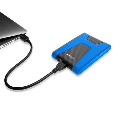 Внешний жесткий диск A-Data DashDrive Durable HD650 1TB (синий) фото 6