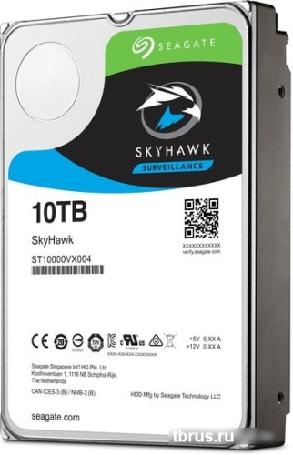Жесткий диск Seagate SkyHawk AI 10TB ST10000VE000 фото 4