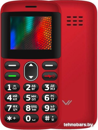 Мобильный телефон Vertex С311 (красный) фото 3