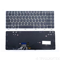 Клавиатура для ноутбука HP EliteBook Folio 1040 G1, 1040 G2, черная