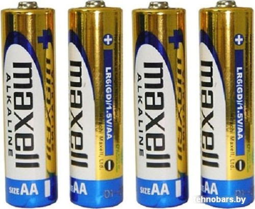 Батарейки Maxell AA 4 шт фото 3