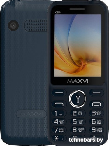 Мобильный телефон Maxvi K15n (синий) фото 3