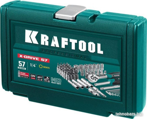 Универсальный набор инструментов KRAFTOOL 27885-H57 (57 предметов) фото 4