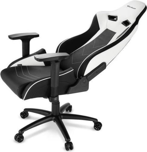 Кресло Sharkoon Elbrus 3 (черный/белый) фото 6