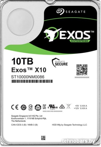 Жесткий диск Seagate Exos X10 10TB ST10000NM0086 фото 3