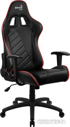 Кресло AeroCool AC110 AIR (черный/красный) фото 5