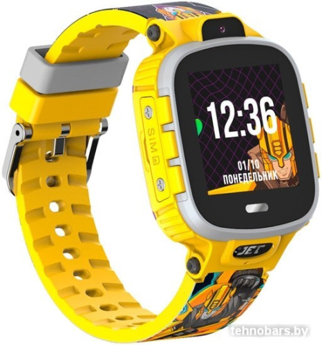 Умные часы JET Kid Transformers New BumbleBee (желтый) фото 4