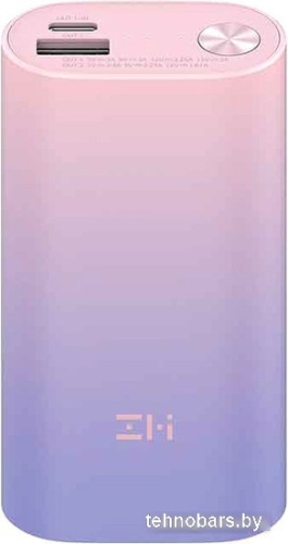Внешний аккумулятор ZMI QB818 10000mAh (розово-фиолетовый, китайская версия) фото 3