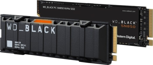 SSD WD Black SN850 NVMe Heatsink 1TB WDS100T1XHE фото 6