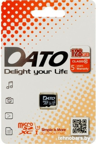 Карта памяти Dato microSDXC DTTF128GUIC10 128GB фото 4