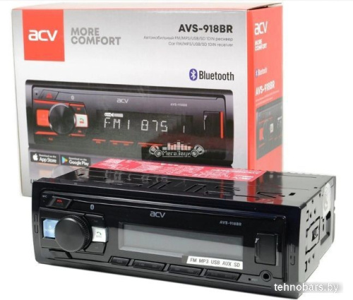 USB-магнитола ACV AVS-918BR фото 4