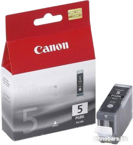Картридж-чернильница (ПЗК) Canon PGI-5BK Twin фото 5