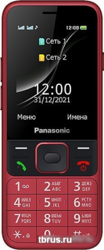 Мобильный телефон Panasonic KX-TF200RU (красный) фото 4