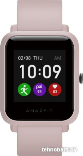 Умные часы Amazfit Bip S Lite (розовый) фото 4