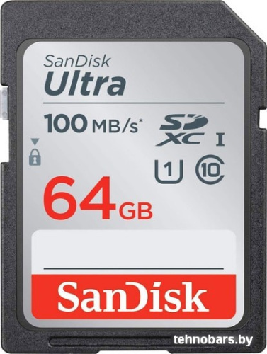 Карта памяти SanDisk Ultra SDXC SDSDUN4-064G-GN6IN 64GB фото 3