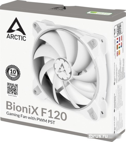 Вентилятор для корпуса Arctic BioniX F120 (серый/белый) фото 7
