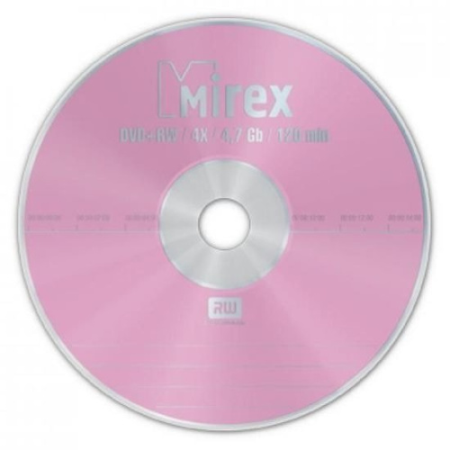 DVD+RW диск Mirex 4.7Gb 4x Mirex конверт UL130022A4C