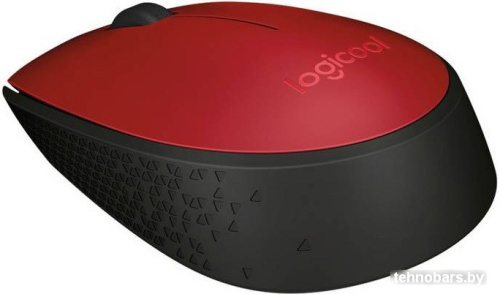 Мышь Logitech M171 Wireless Mouse красный/черный [910-004641] фото 5