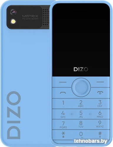 Кнопочный телефон Dizo Star 300 (голубой) фото 3