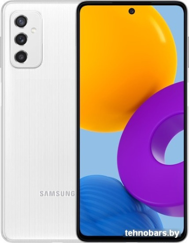 Смартфон Samsung Galaxy M52 5G SM-M526B/DS 6GB/128GB (белый) фото 3