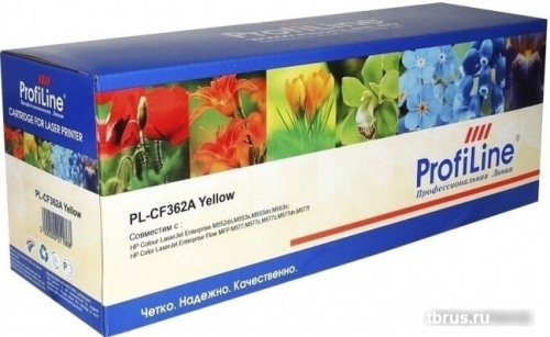 Картридж ProfiLine PL-CF362A (аналог HP CF362A) фото 3