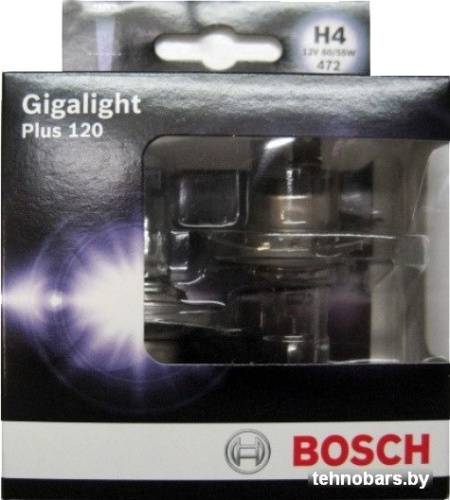 Галогенная лампа Bosch H4 Gigalight Plus 120 2шт [1987301106] фото 3