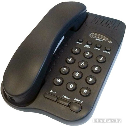 Проводной телефон Аттел 207 (черный) фото 3