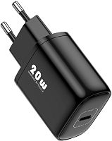 Сетевое зарядное Kuulaa USB Type C Charger 20W (черный)
