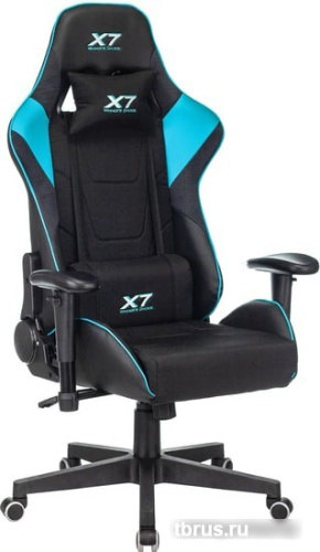 Кресло A4Tech X7 GG-1100 (черный/бирюзовый) фото 3
