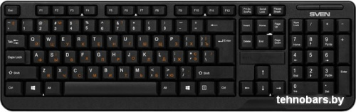 Клавиатура SVEN KB-C2200W (черный) фото 3