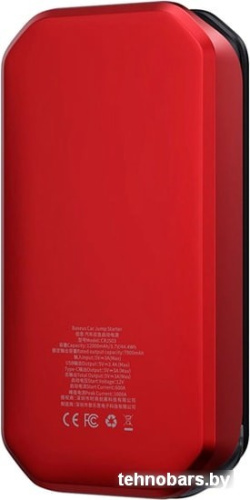 Пуско-зарядное устройство Baseus CRJS03-09 (красный) фото 4