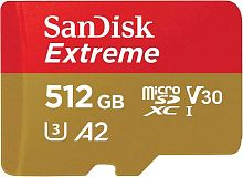 Карта памяти SanDisk Extreme microSDXC SDSQXAV-512G-GN6MN 512GB